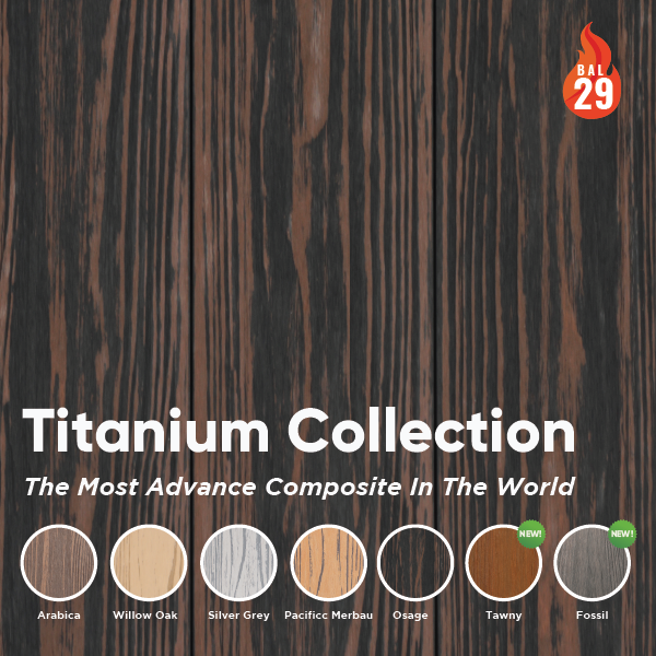 Titanium collection colour list