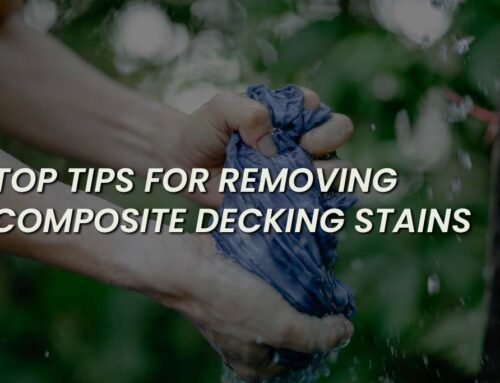 Top Tips for Removing Composite Decking Stains